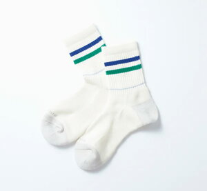 ROTOTO ���g�g�@�\�b�N�X�@ALLROUNDER �h2 STRIPE MERINO CREW �h�@R1484