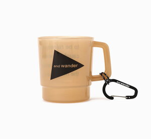 and wander �A���h�����_�[ and wander logo PP mug �}�O�J�b�v 5744987701