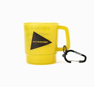 and wander �A���h�����_�[ and wander logo PP mug �}�O�J�b�v 5744987701