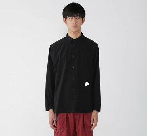 SALE40%OFF //and wander �A���h�����_�[ 5253024 �t���[�X�x�[�X�����V���c fleece base LS shirt