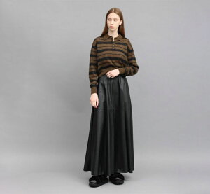 SACRA �T�N�� 126519122 �V���Z�e�B�b�N���U�[�X�J�[�g SYNTHETIC LEATHER SKIRT