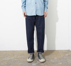 ordinary fits オーディナリーフィッツ ルーズアンクルデニム ワンウォッシュ LOOSE ANKLE DENIM one wash OF-P108OW