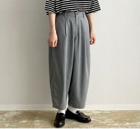 HARVESTY ハーベスティ T/R WIDE EGG LONG PANTS ワイドエッグ ロングパンツ A21610