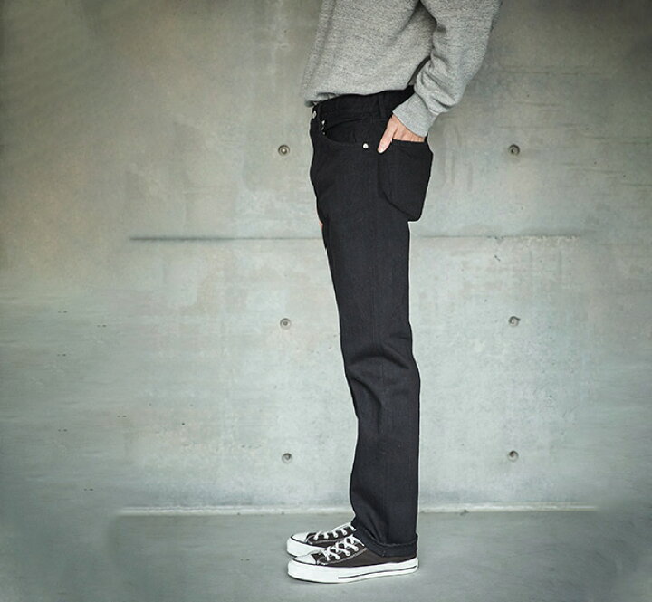 楽天市場】orslow オアスロウ 107 IVY FIT BLACK DENIM アイビー 