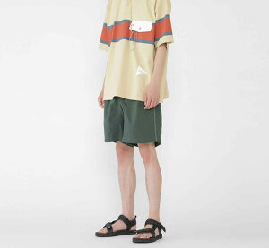 SALE40%OFF // GRAMICCI×and wander �O���~�`×�A���h�����_�[ NYLON G-SHORT �i�C����G�V���[�c GUP5-S3005-M