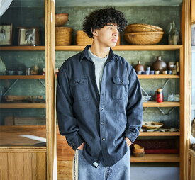 orslow オアスロウ 01-V8072-02 リラックスフィット フランネルシャツ ネイビー RELAX FIT FLANNEL SHIRT NAVY