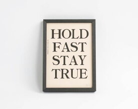 A TWO PIPE PROBLEM LETTERPRESS / HOLD FAST STAY TRUE　A4サイズ