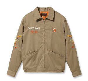 TAILOR TOYO �e�[���[���m Lot No. TT15879-113 / Late 1960s Style Cotton Vietnam Jacket �gDRAGON�h �x�g�W���� �X�[�x�j�A�W���P�b�g