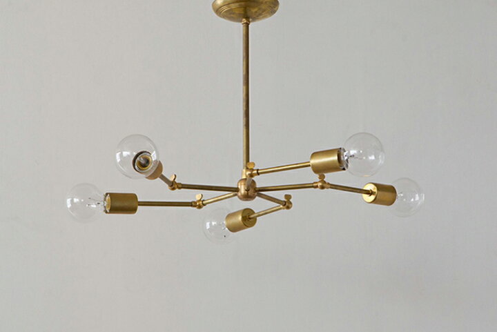 楽天市場】ACME FURNITURE アクメファニチャー SOLID BRASS LAMP 5ARM 