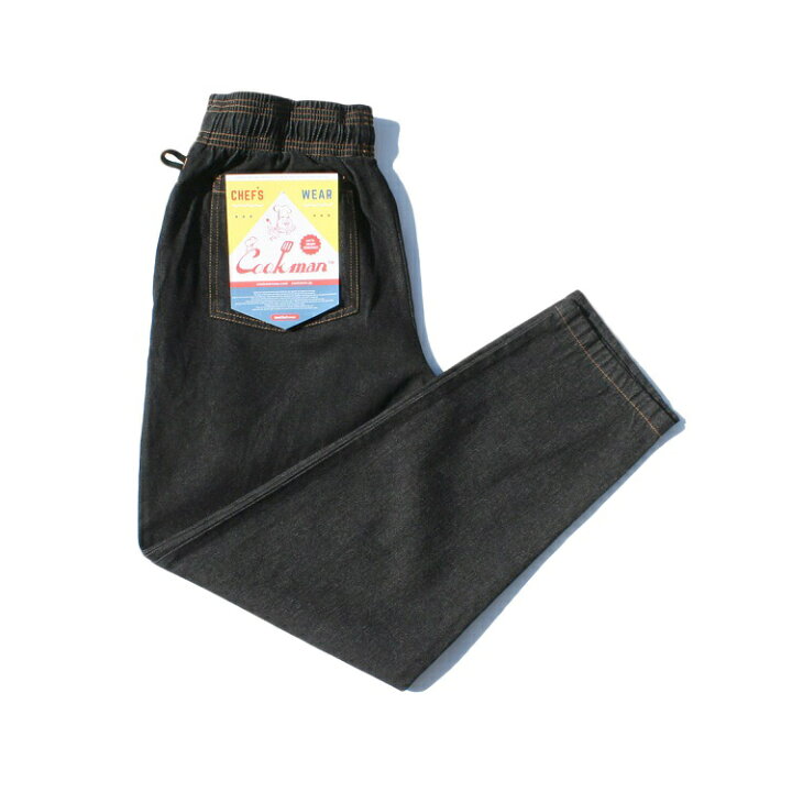 楽天市場 正規代理店 クックマン Cookman シェフパンツ デニム ブラック Chef Pants Denim Black 231 017 ストリート アメカジ ブランド メンズ 送料無料 Room Online Store