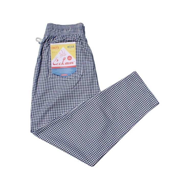 楽天市場 正規代理店 クックマン Cookman シェフパンツ ギンガム Chef Pants Gingham Navy 231 2 ストリート アメカジ ブランド メンズ 送料無料 Room Online Store