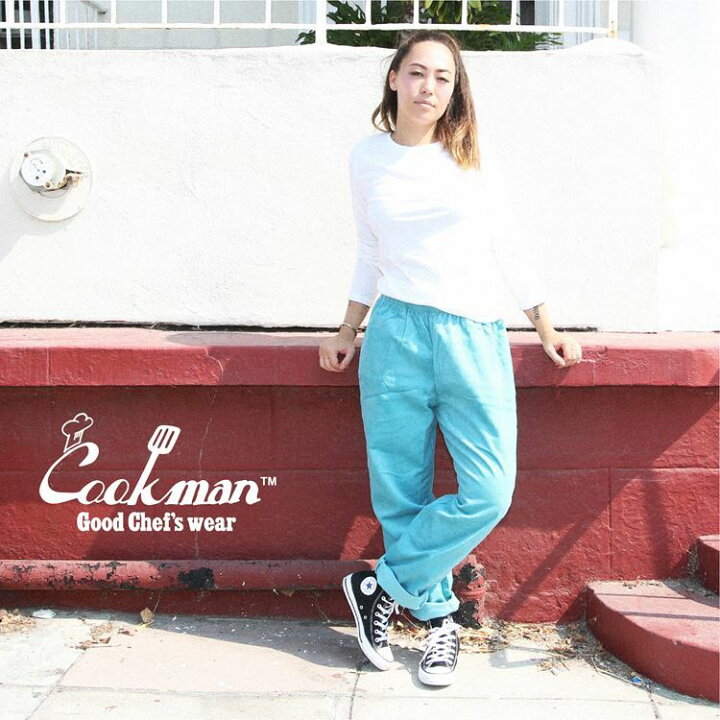 楽天市場 正規代理店 クックマン Cookman シェフパンツ コーデュロイ ターコイズ ブルー ライトブルー Chef Pants Corduroy Turquoise Blue Light Blue 231 ストリート アメカジ ブランド メンズ 送料無料 Room Online Store