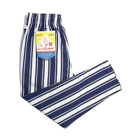 【公式・正規取扱】クックマン COOKMAN シェフパンツ Chef Pants Awning Stripe Navy 231-11803 ストライプ ストリート アメカジ ブランド メンズ レディース ユニセックス 送料無料