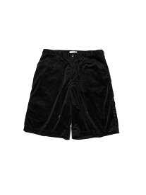 40%OFF【公式・正規取扱】ラディアル RADIALL WEST COAST WIDE TAPERED FIT SHORTS Black ブラック RAD-22SS-PT006 S-XL ショートパンツ ショーツ 半ズボン コーデュロイ 送料無料