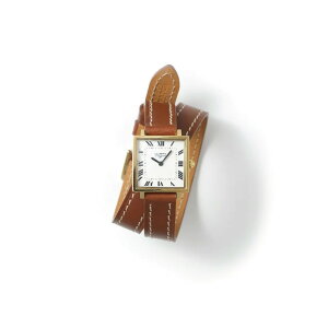 �y�����E���K�戵�z���@�[�O�E�H�b�`�J���p�j�[ VAGUE WATCH CO. Carr? Double Loop YG/Ivory/Brown CR-S-002-DL ���v ���{�� �N�H�[�c���[�u�����g �A���e�B�[�N ���f�B�[�X ��������