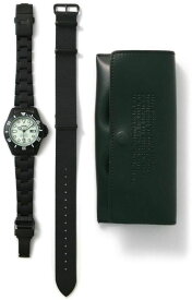 【公式・正規取扱】ヴァーグウォッチカンパニー VAGUE WATCH CO. Diver's Son Black DS-L-001-SB-Luminous 時計 ダイバーズ 日本製 デイト表示付き 日本製クォーツムーブメント ドーム型硬質 クリスタルガラス アンティーク メンズ 送料無料