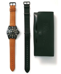 yEK戵z@[OEHb`Jpj[ VAGUE WATCH CO. BLK SUB with GUIDI Natural BS-L-C-002 v _Co[Y { NH[c[ug h[^d NX^KX AeB[N 