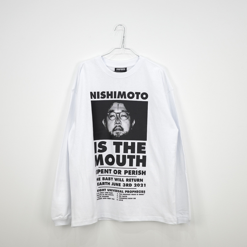 【公式・正規取扱】NISHIMOTO IS THE MOUTH ニシモトイズザマウス CLASSIC L/S TEE WHITE NIM-L12C Tシャツ ロンT 送料無料：ROOM ONLINE STORE
