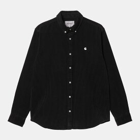 【公式・正規取扱】 カーハート CARHARTT WIP L/S MADISON CORD SHIRT Black / Wax I029958 ロングスリーブ シャツ ストリート ブランド メンズ レディース ユニセックス 男女兼用 送料無料