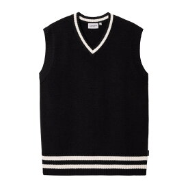 30%OFF【公式・正規取扱】 カーハート WIP CARHARTT WIP STANFORD VEST SWEATER Black / Salt I032282 ベスト ニット セーター ストリート ブランド メンズ レディース ユニセックス 送料無料