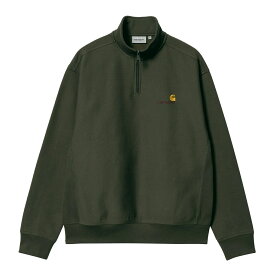 30%OFF【公式・正規取扱】 カーハート WIP HALF ZIP AMERICAN SCRIPT SWEATSHIRT I027014 スウェット トレーナー ストリート ブランド メンズ レディース ユニセックス 送料無料