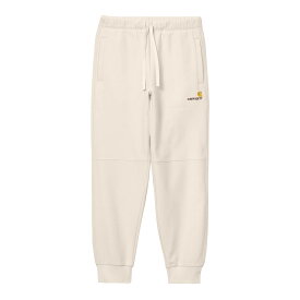 【公式・正規取扱】カーハート CARHARTT WIP AMERICAN SCRIPT JOGGING PANT Natural I027042 スウェットパンツ ストリート ブランド メンズ レディース ユニセックス 送料無料