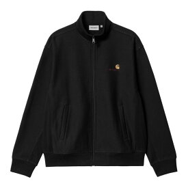 【正規代理店】カーハート WIP CARHARTT WIP AMERICAN SCRIPT JACKET BlackI 031686 アメリカンスクリプト スタンドカラー スウェット ジャケット トレーナー ストリート ブランド メンズ レディース ユニセックス 送料無料