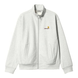 【正規代理店】カーハート WIP CARHARTT WIP AMERICAN SCRIPT JACKET Ash Heather 031686 アメリカンスクリプト スタンドカラー スウェット ジャケット トレーナー ストリート ブランド メンズ レディース ユニセックス 送料無料