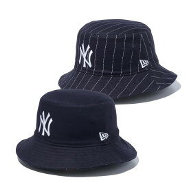 【正規代理店】 ニューエラキャップ NEW ERA CAP バケット01 リバーシブル MLB Reversible Hat ニューヨーク・ヤンキース ネイビー/ネイビーストライプ 14109580 ベースボール メジャーリーグ 帽子 メンズ レディース ユニセックス 男女兼用 送料無料