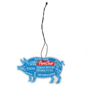 yEK戵z|[N`bvK[WTvC PORKCHOP GARAGE SUPPLY AIR FRESHENER (Pabst Blue Ribbon) GAtbVi[ J[^O Xg[g AJW uh Y