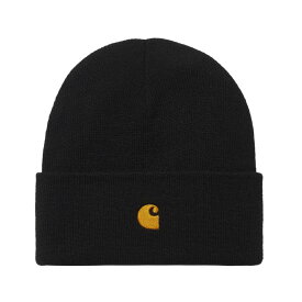 【公式・正規取扱】カーハート WIP CARHARTT WIP CHASE BEANIE Black / Gold I026222 ニットキャップ ニット帽 ストリート ブランド メンズ レディース ユニセックス 男女兼用 送料無料