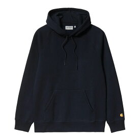 【公式・正規取扱】カーハート WIP CARHARTT WIP HOODED CHASE SWEATSHIRT Dark Navy / Gold I026384 パーカー スウェット トレーナー ストリート ブランド メンズ レディース ユニセックス 送料無料