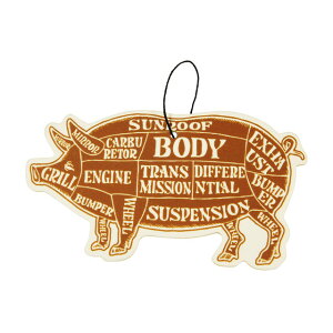 【公式・正規取扱】ポークチョップガレージサプライ PORKCHOP GARAGE SUPPLY AIR FRESHENER COCONUT エアフレッシュナー カータグ ストリート アメカジ ブランド メンズ