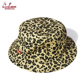 【公式・正規取扱】クックマン COOKMAN Bucket Hat Leopard Beige 233-31164 レオパード バケットハット 帽子 ストリート アメカジ ブランド メンズ レディース ユニセックス 男女兼用 送料無料