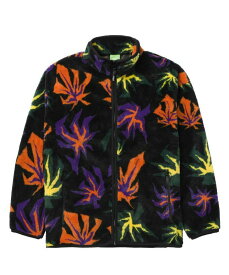 40%OFF！！【公式・正規取扱】HUF ハフ LOWELL JACQUARD SHERPA ZIP FLEECE MULTI FL00191HO22 フリース ジャケット ストリート ブランド メンズ レディース ユニセックス 送料無料