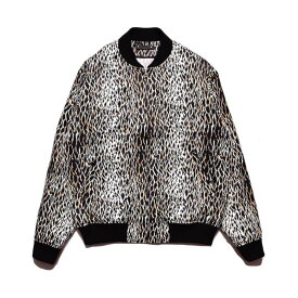 30%OFF【公式・正規取扱】マインデニム MINEDENIM Leopard RC. Satin Rib Zip Blouson WPT 2309-9002 ブルゾン レオパード ヒョウ柄 送料無料