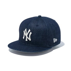 【公式・正規取扱】 ニューエラキャップ NEW ERACAP 9FIFTY Denim ニューヨーク・ヤンキース インディゴデニム 14109645 ベースボール メジャーリーグ 帽子 男女兼用 大きい サイズ プレゼント 送料無料