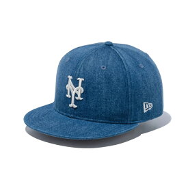 【公式・正規取扱】 ニューエラキャップ NEW ERA CAP 9FIFTY Denim ニューヨーク・メッツ ウォッシュドデニム 14109647 ベースボール メジャーリーグ 帽子 男女兼用 大きい サイズ プレゼント 送料無料