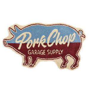 �y�����E���K�戵�z�|�[�N�`���b�v�K���[�W�T�v���C PORKCHOP GARAGE SUPPLY PORK RUG ���O �}�b�g �K���[�W �X�g���[�g �A���J�W �u�����h ��������