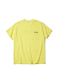 \40%OFF【公式・正規取扱】ラディアル RADIALL DREAD COIL-CREW NECK T-SHIRT S/S RAD-23SS-TEE001 Yellow 半袖 Tシャツ 送料無料