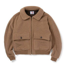 40%OFF【公式・正規取扱】サノバチーズ SON OF THE CHEESE FLY JKT BEIGE SC2220-JK01 フリース フライト ジャケット ボア 送料無料