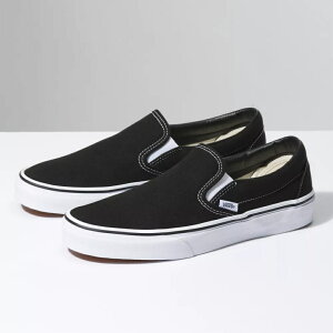 yEK戵zVANS @Y Classic Slip-on VN000EYEBLK Black NVbN Xb| ubN Xj[J[ 