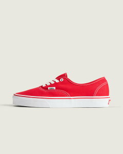 yEK戵z VANS @Y Authentic VN000EE3RED I[ZeBbN RED Xj[J[ Y fB[X jZbNX 