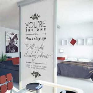 EH[XebJ[ k  p CeAV[@EI[XebJ[ AU wallsticker ]ʎ ǃV[@ǎ ͂@wYOU'RE The Onexp p tHg