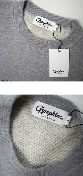 楽天市場】SALE50%OFF GYMPHLEX ジムフレックス アーチロゴ クルー 