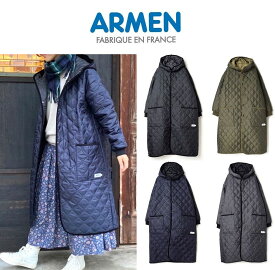 SALE30%OFF 2023秋冬入荷 Armen アーメン OVERSIZED HOODED COAT WITH RIBBED CUFF NAM2154 PP【Lady's】