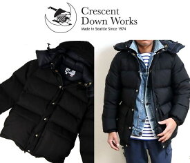 SALE20%OFF Crescent Down Works クレッセントダウンワークス 60/40 CLASSICO PARKA 定番ダウンジャケット メンズ