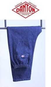 �y2026SS�z�N�[�|���ΏۊO DANTON�i�_���g���j10oz DENIM ��ԃe�[�p�[�h�C�[�W�[�p���c #JD-2540 DDM INDIGO�yLady's�z