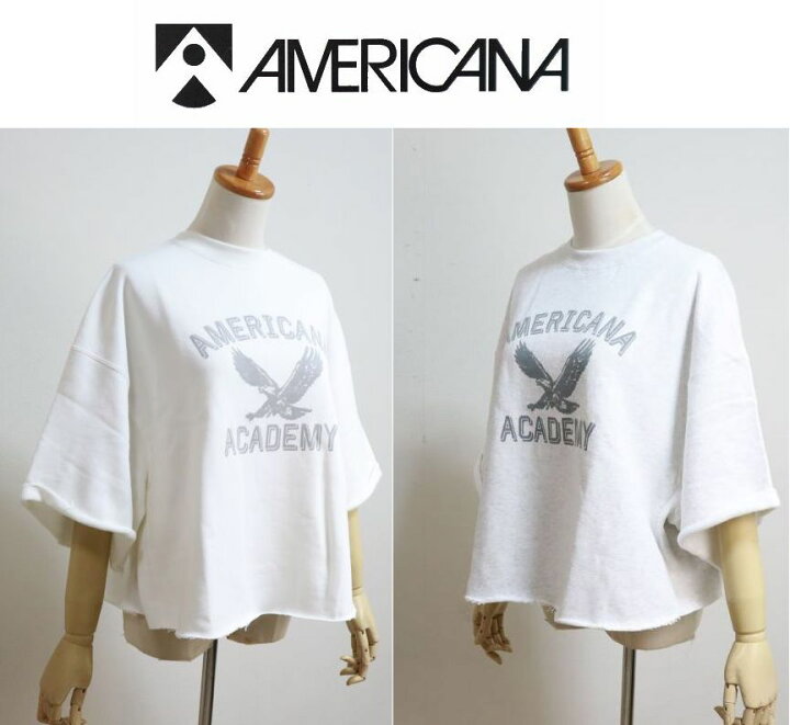 楽天市場】2025春夏 Americana アメリカーナ 無燃糸裏毛 カットオフ  