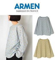 楽天市場】armen リネン ボートネックの通販
